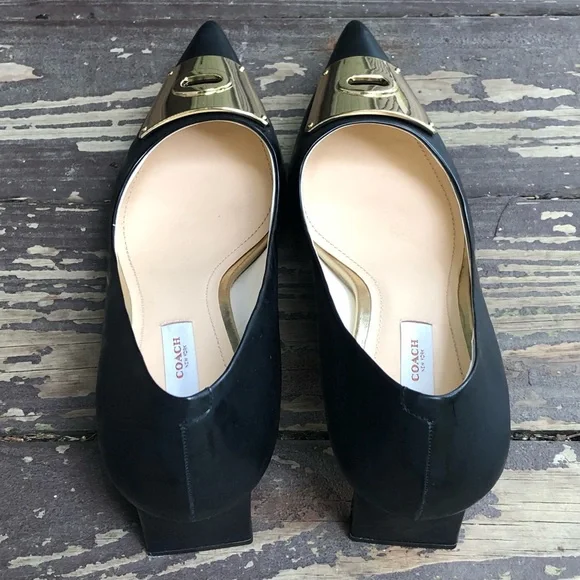 Size 11 Black Coach Lawrence Spazzalato - Picture 3 of 5